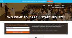 Desktop Screenshot of israelistartupsnyc.com